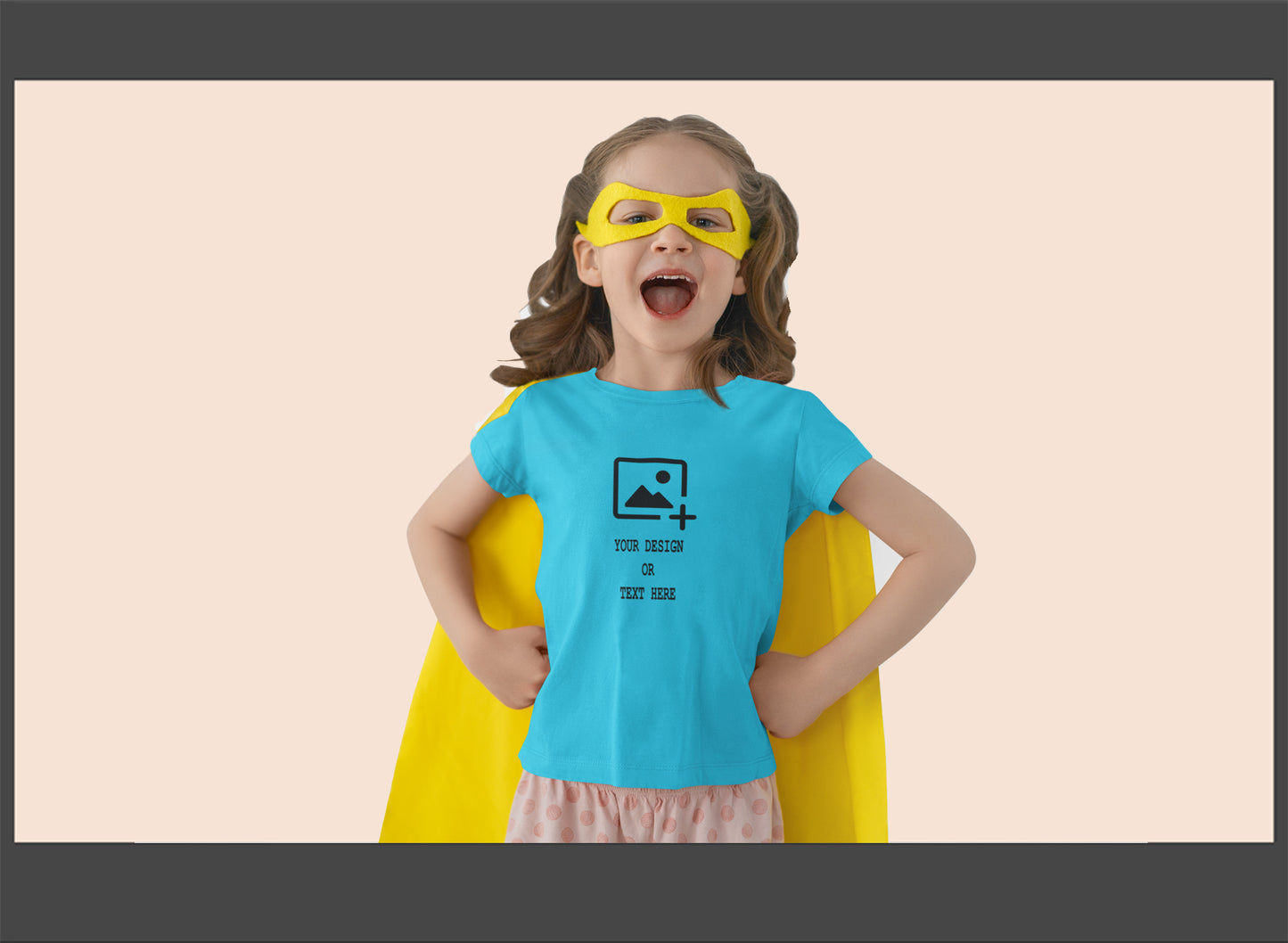 Personalized-aqua-blue-kids-cotton-round-neck-tshirt-giligily-001