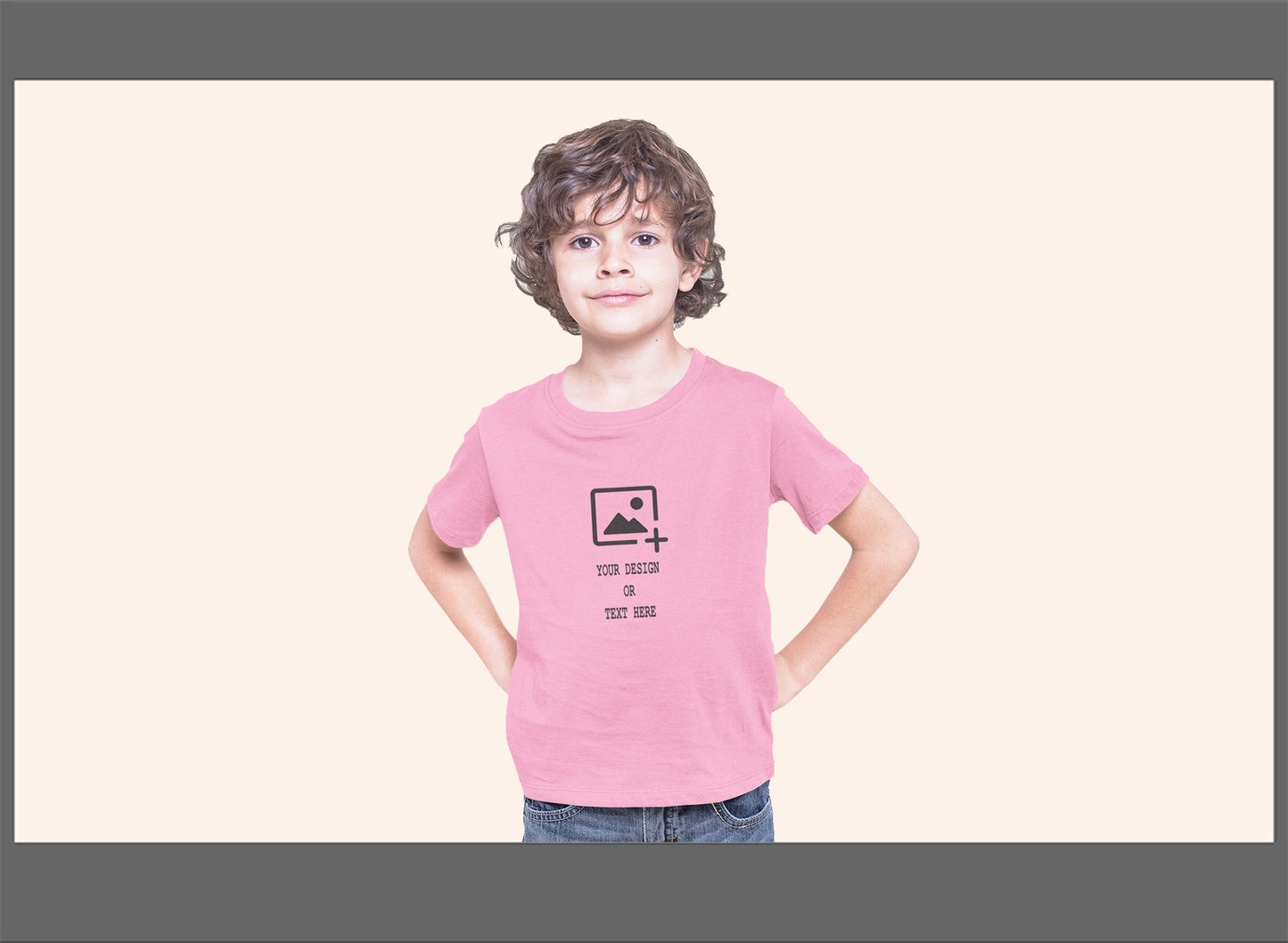Personalized-baby-pink-kids-cotton-round-neck-tshirt-giligily-001