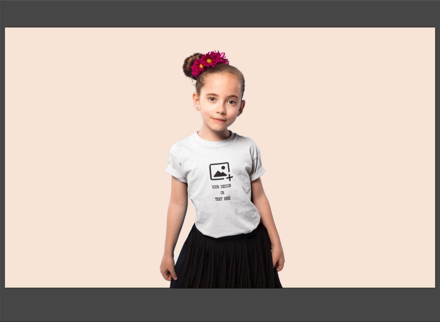 Personalized-white-kids-cotton-round-neck-tshirt-giligily-001