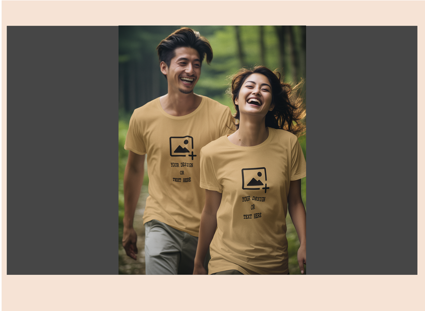 custom-beige-couple-front-cotton-round-tee-giligily