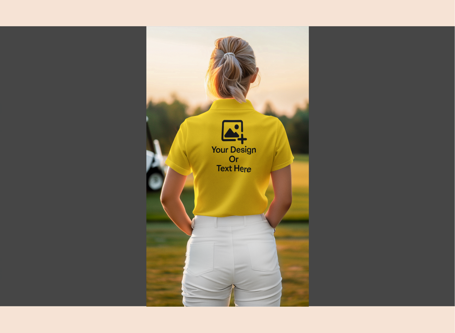 custom-poly-polo-yellow-woman-back