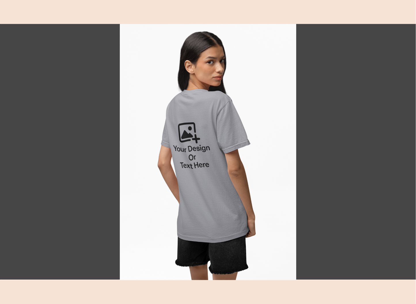 custom-round-neck-grey-woman-back-cotton-tshirt