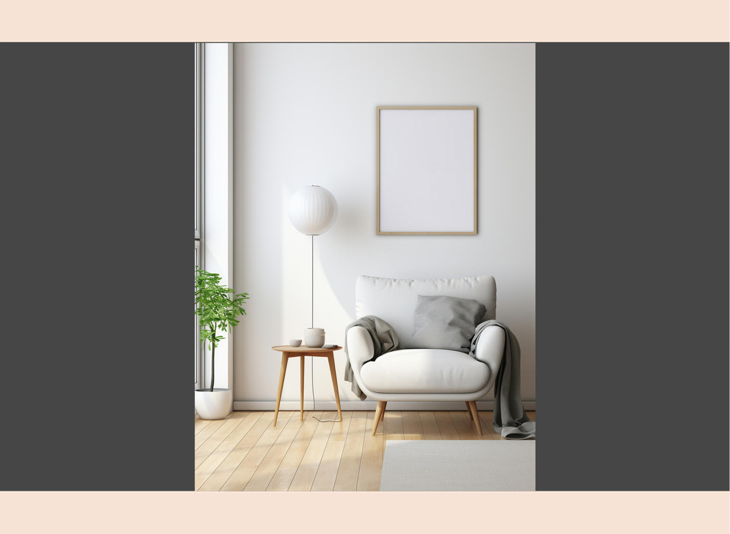 Premium Large Fixed Wooden Photo Frame – 12x18, 15x20, 18x24 | Poster & Gallery Display