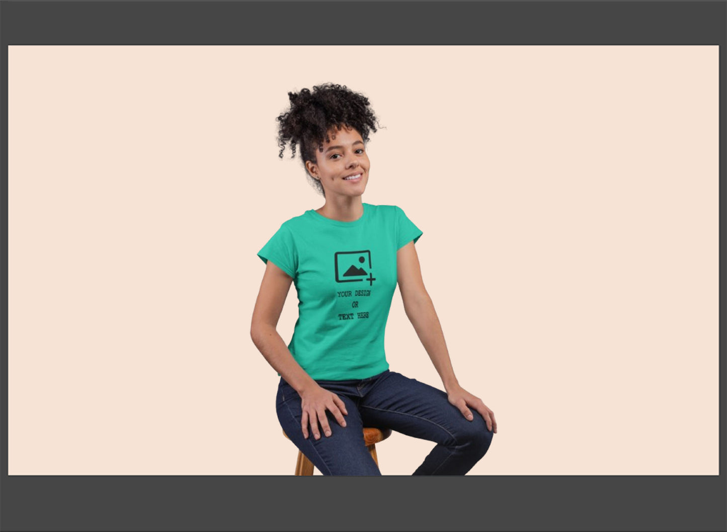 Personalized-mint-green-cotton-round-neck-tshirt-giligily-003
