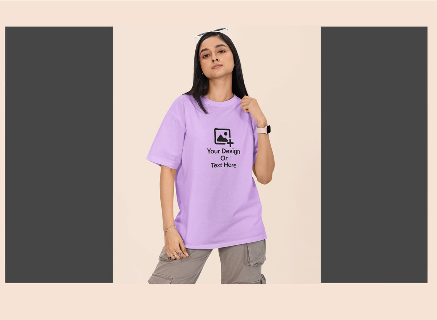 personalised-lavender-drop-shoulder-tshirt-210gsm-giligily-002