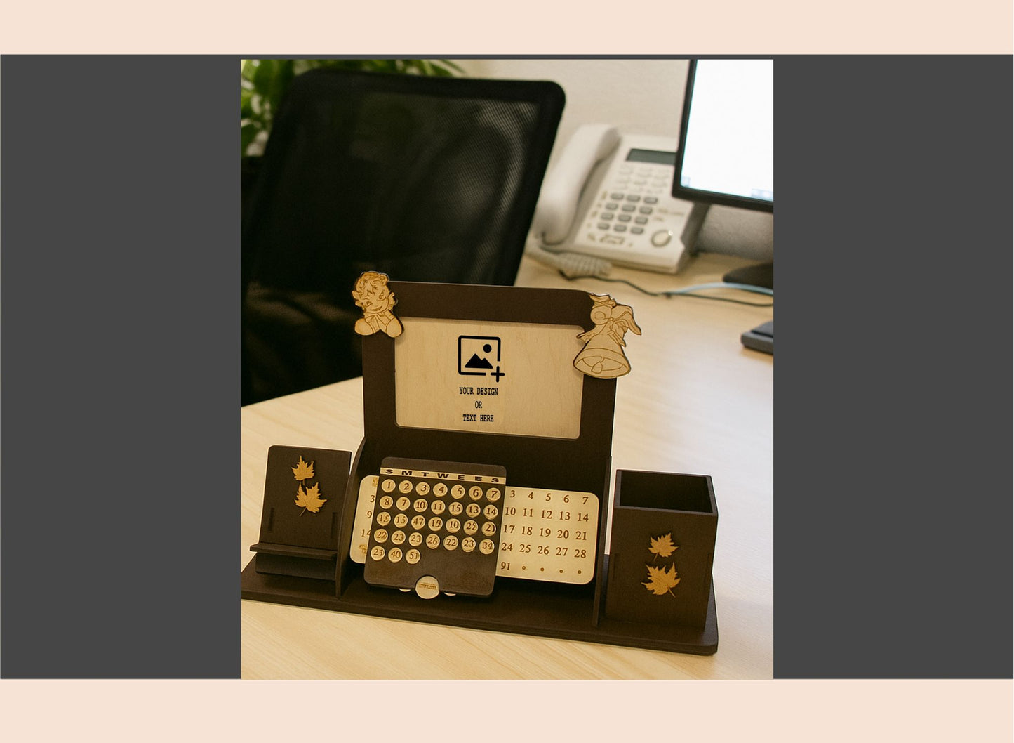 personalized-image-text-wooden-pen-stand-with-infinite-calendar-002