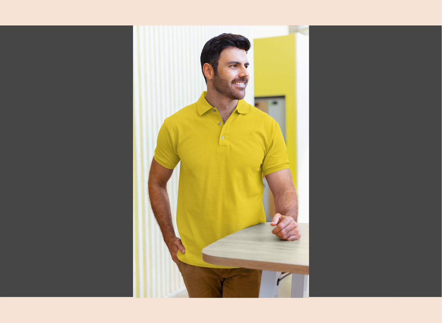 solid-poly-polo-yellow-man-front