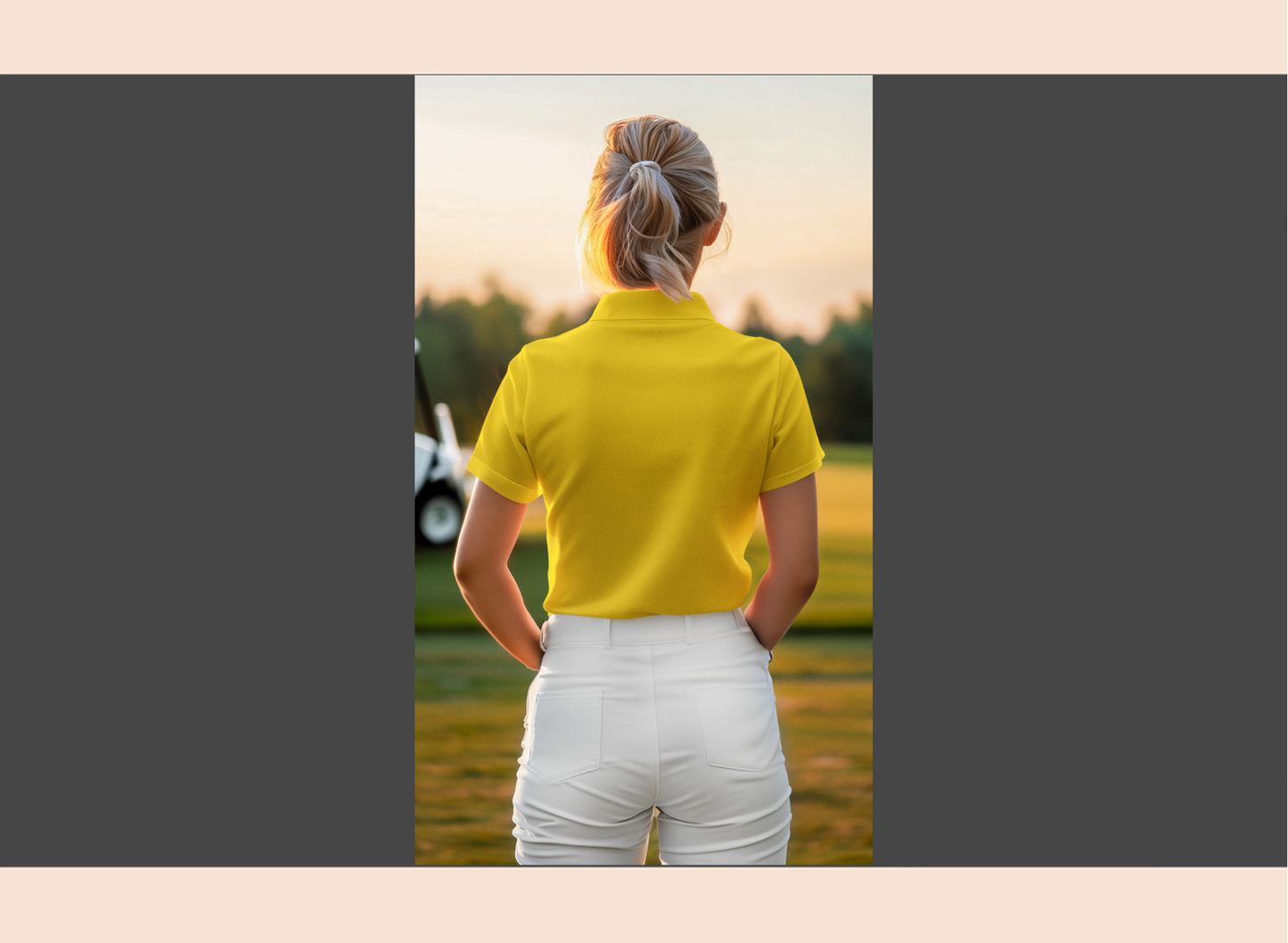 solid-poly-polo-yellow-woman-back
