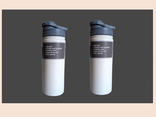 500ml hot cold insulated custom printed bottle GiliGily.