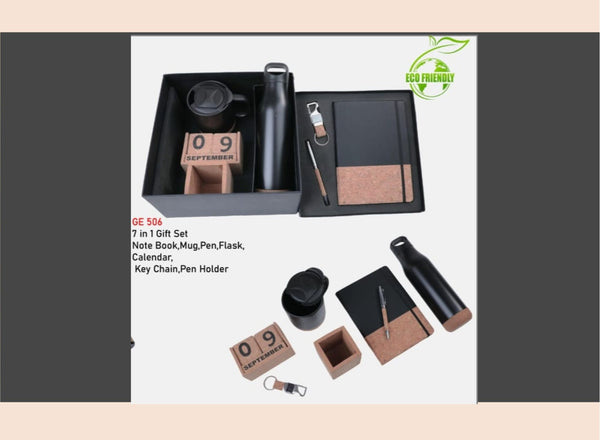 7 in 1 Gift Set – Notebook + Office Essentials