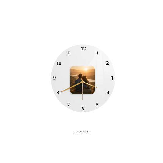 Acrylic Wall Clock D2