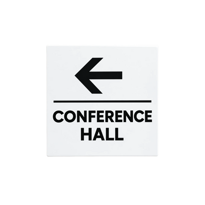 Custom Acrylic Sign Board with D/S Tape