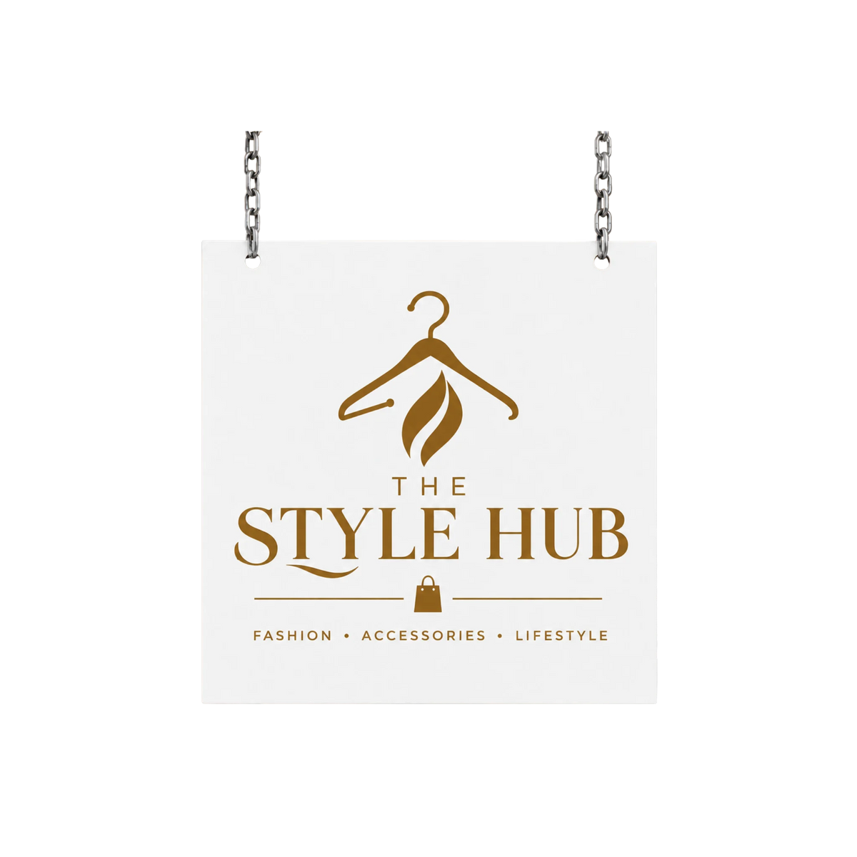 Custom Hanging Acrylic Sign Board
