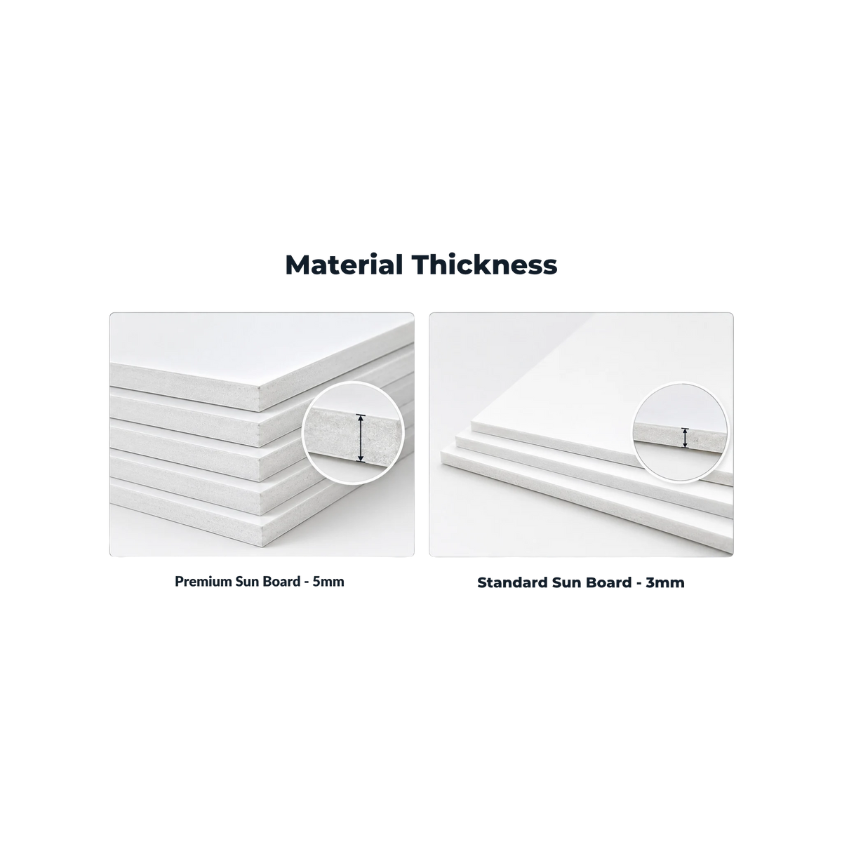 Hanging Display Boards (Square)