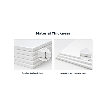 Hanging Display Boards (Square)