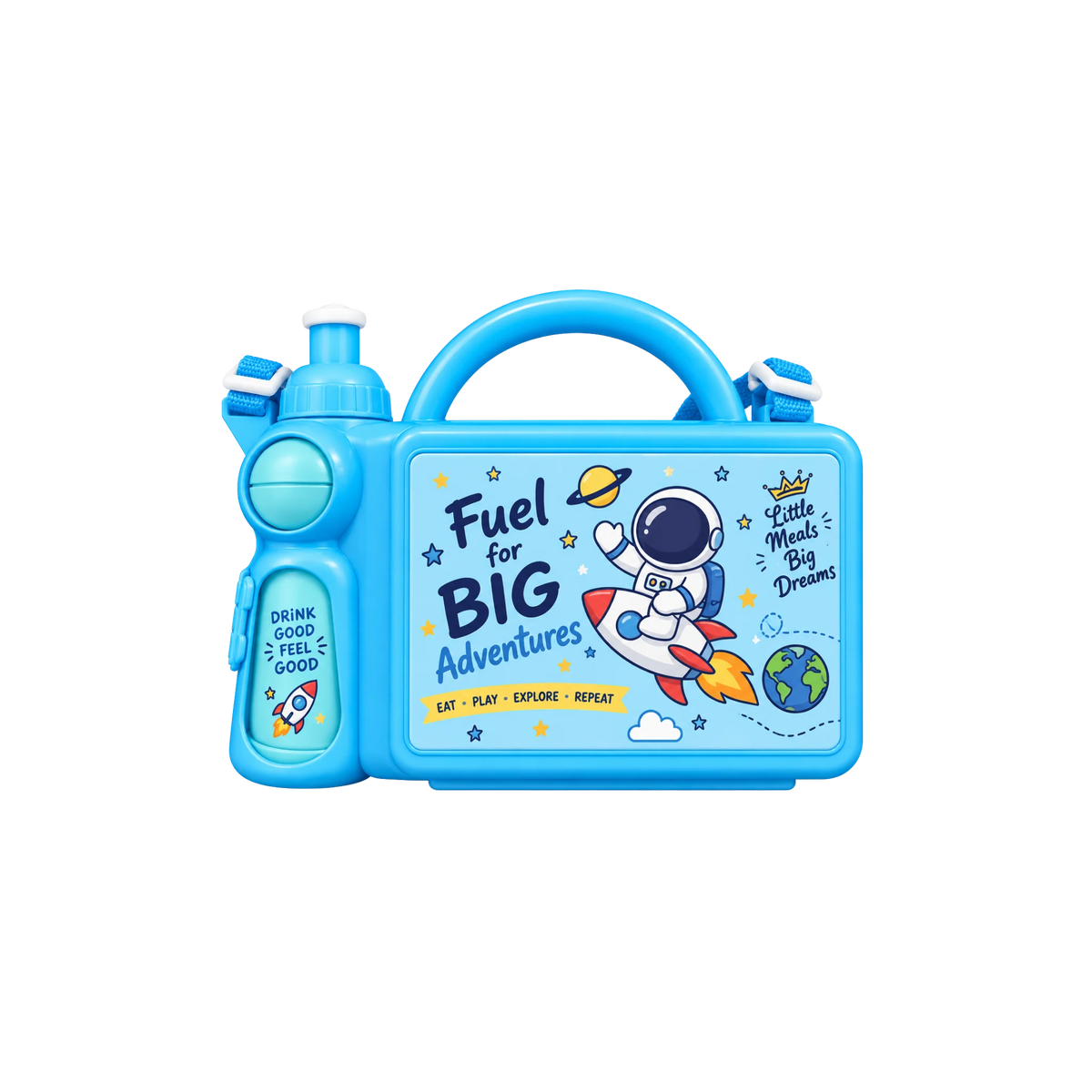Lunch Box with Bottle