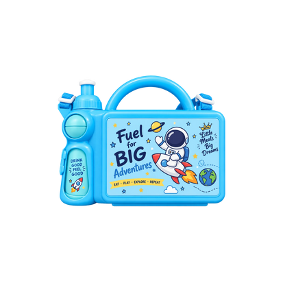 Lunch Box with Bottle