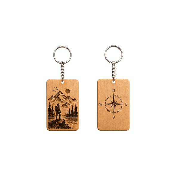 Wooden Keychain