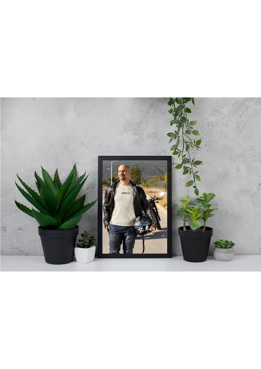 8x10 polaroid-style acrylic photo frame – Personalized by GiliGily