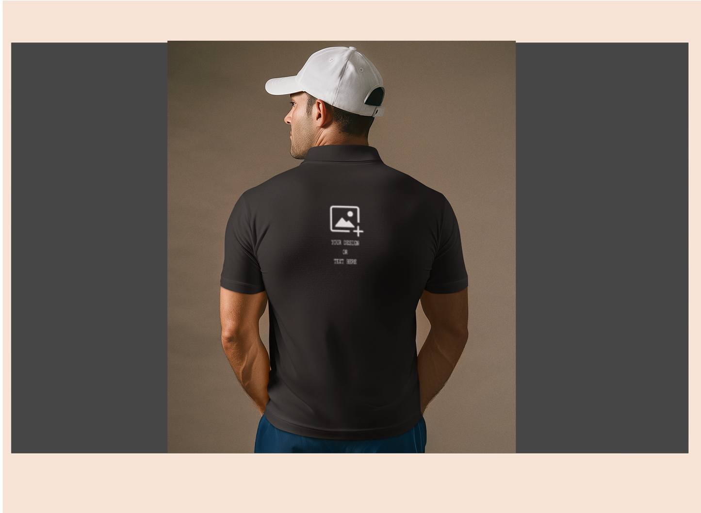 Personalize-black-poly-cotton-collar-t-shirt-giligily-002