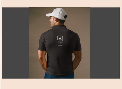 Personalize-black-poly-cotton-collar-t-shirt-giligily-002