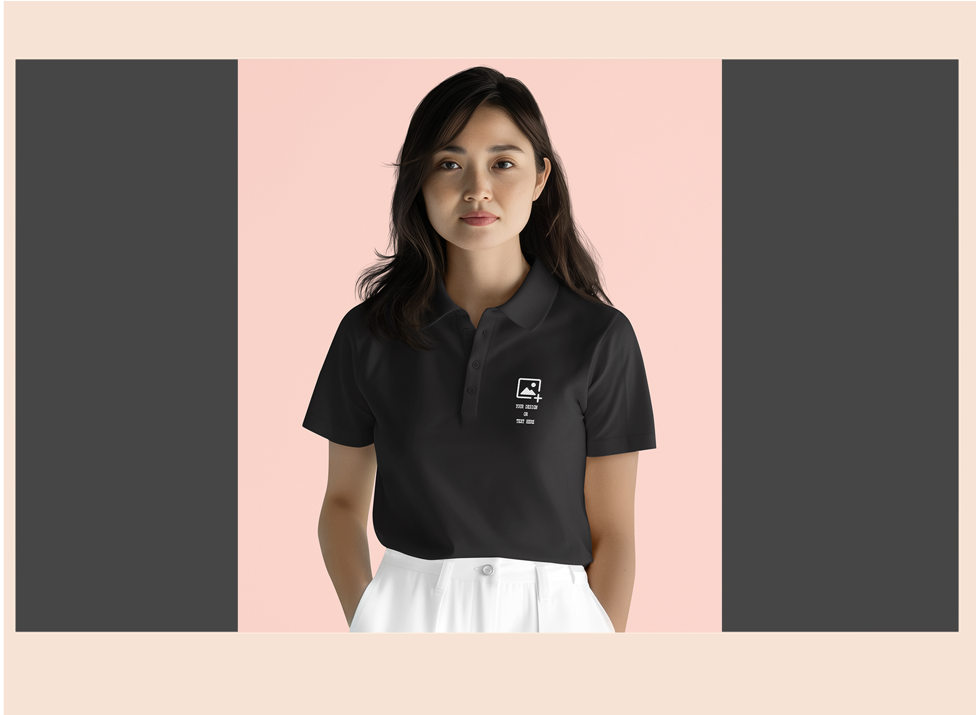 Personalize-black-poly-cotton-collar-t-shirt-giligily-003
