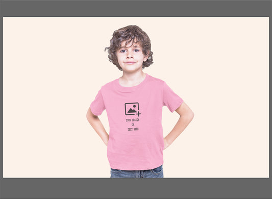 Personalized-baby-pink-kids-cotton-round-neck-tshirt-giligily-001