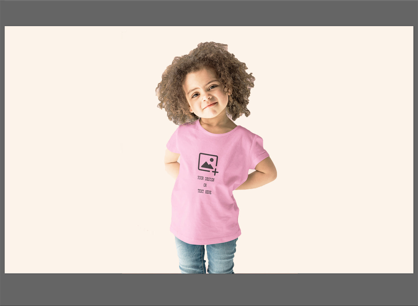 Personalized-baby-pink-kids-cotton-round-neck-tshirt-giligily-003