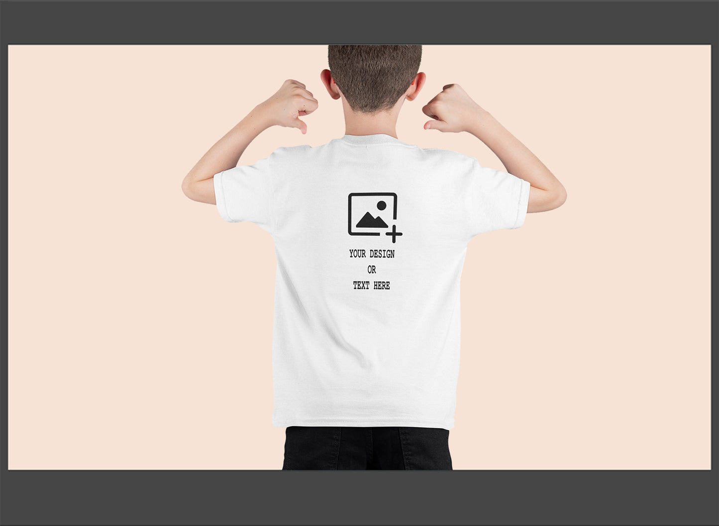 Personalized-white-kids-cotton-round-neck-tshirt-giligily-003