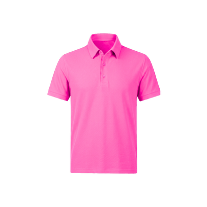 Premium Spun Polyster Honeycomb Collar T-Shirt