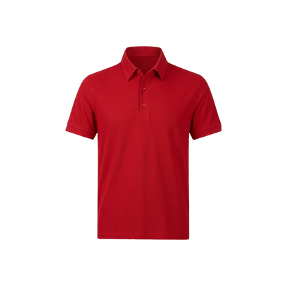 Premium Spun Polyster Honeycomb Collar T-Shirt