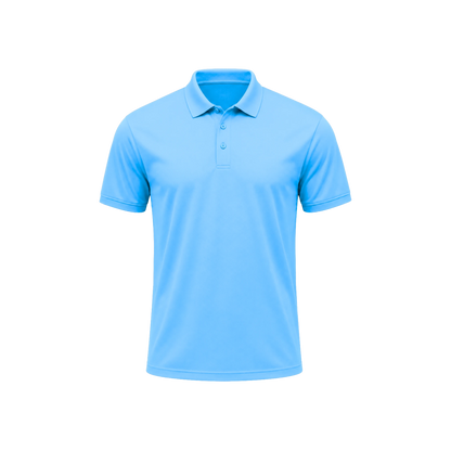 Premium Spun Polyster Honeycomb Collar T-Shirt