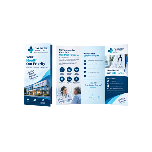 Premium Textured Paper Brochure