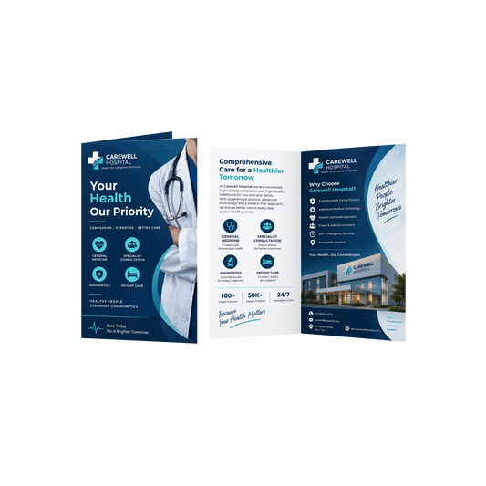 Premium Textured Paper Brochure