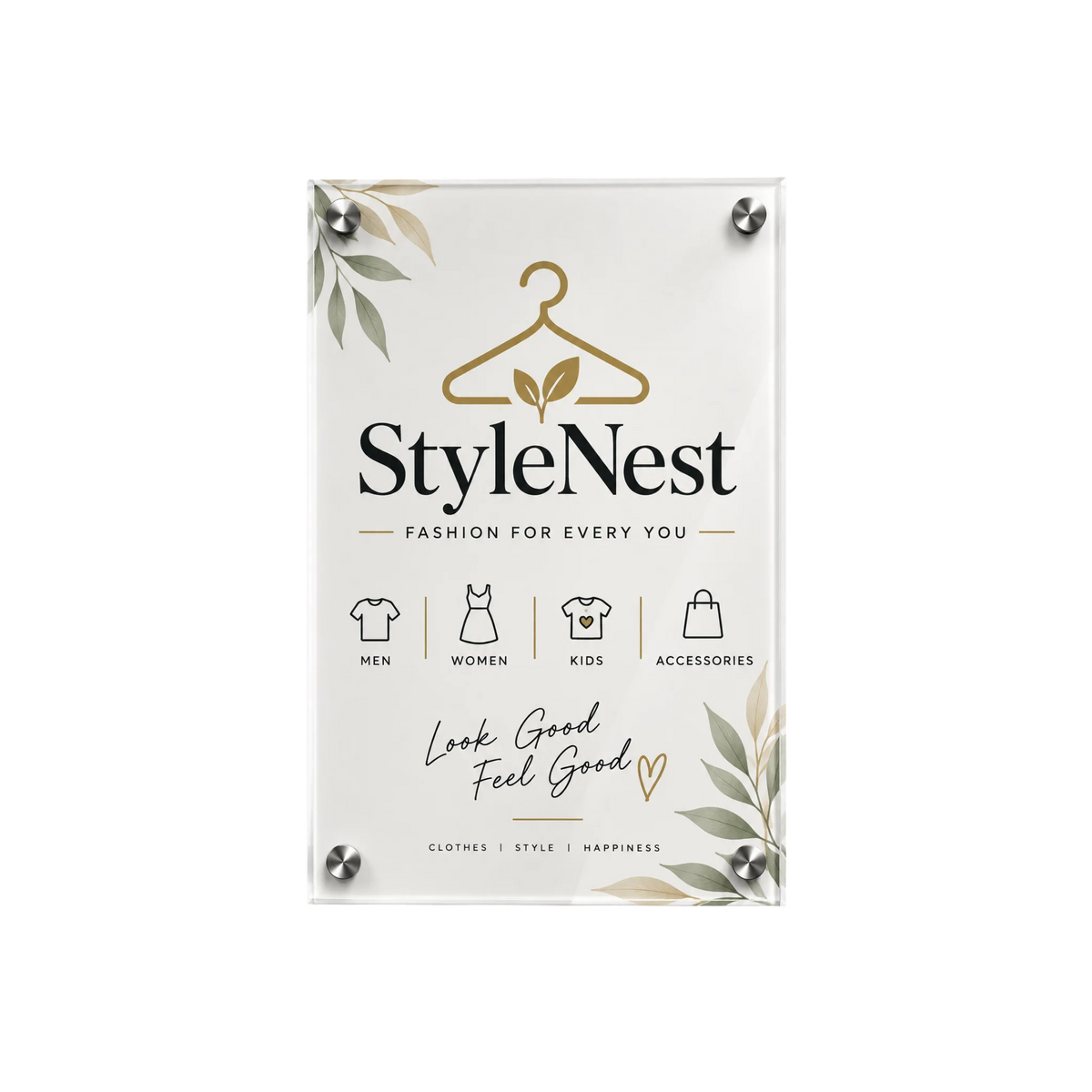 Sunboard Display Signs (Rectangle - Portrait)
