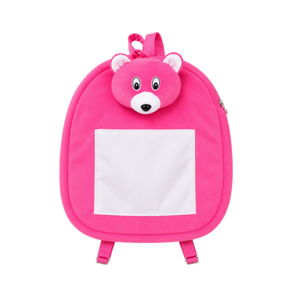 Teddy Face School Bag