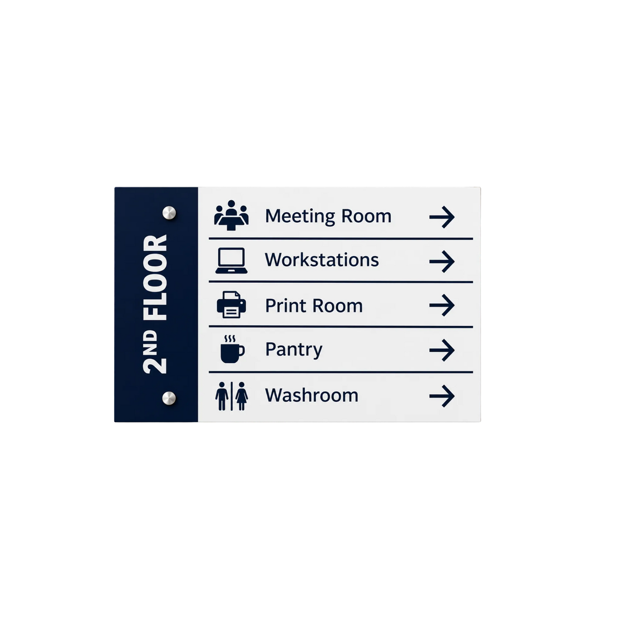 Wall Mount Signs (Rectangle)