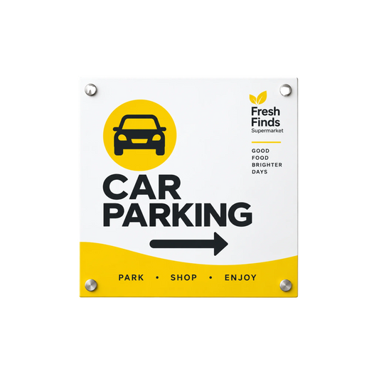 Wall Mount Signs (Square)