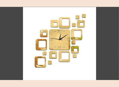 geometric-golden-mirror-wooden-wall-clock-3a