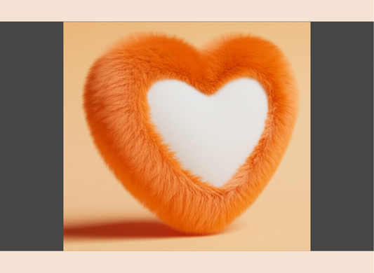 heart-fur-orange-cushion