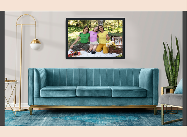 Premium Large Fixed Wooden Photo Frame – 12x18, 15x20, 18x24 | Poster & Gallery Display