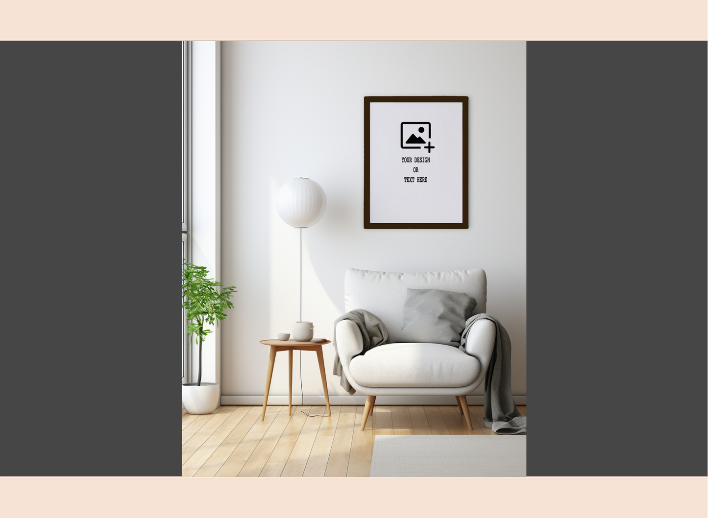Premium Large Fixed Wooden Photo Frame – 12x18, 15x20, 18x24 | Poster & Gallery Display
