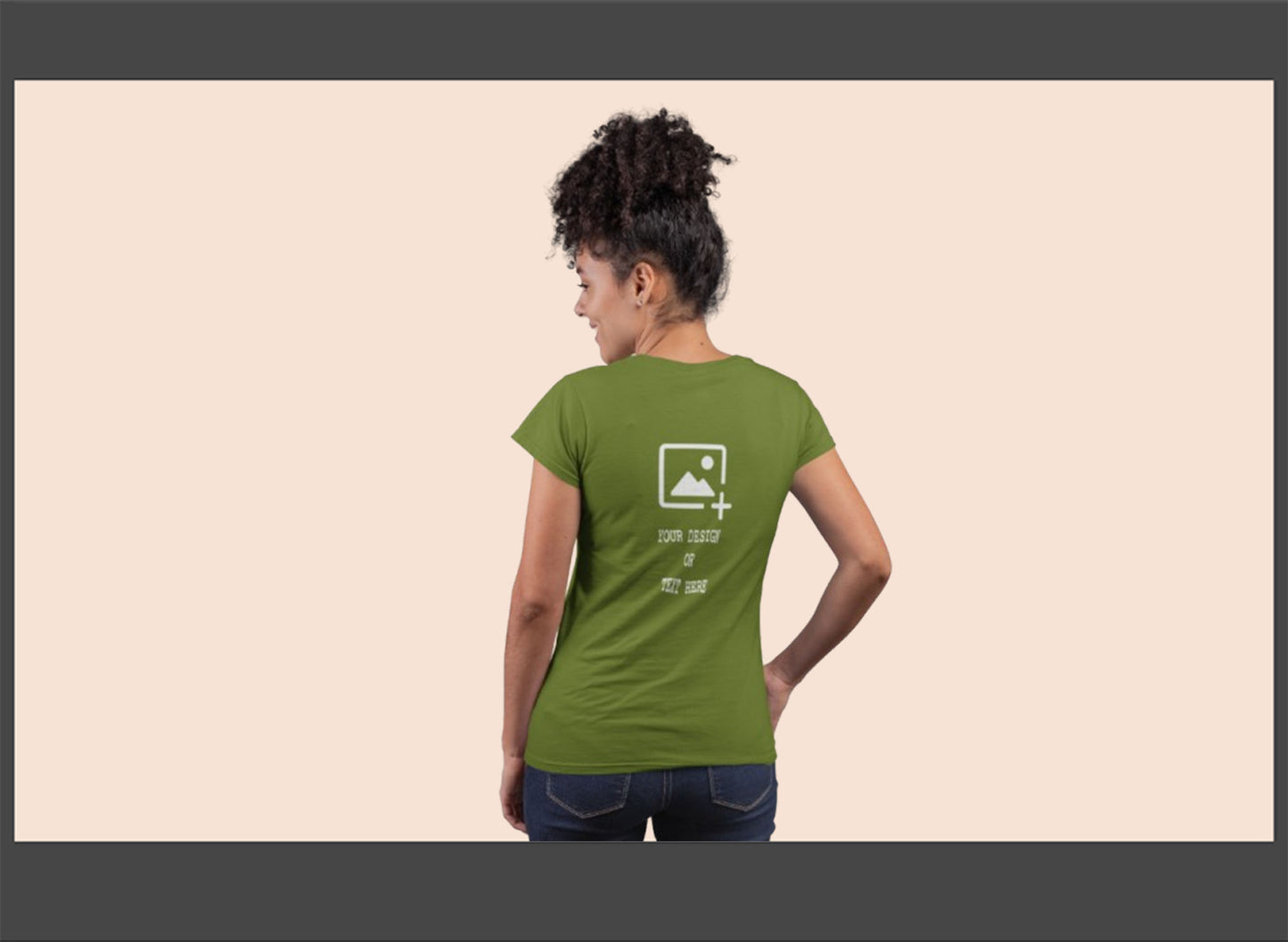 Personalized-olive-green-cotton-round-neck-t-shirt-giligily-004