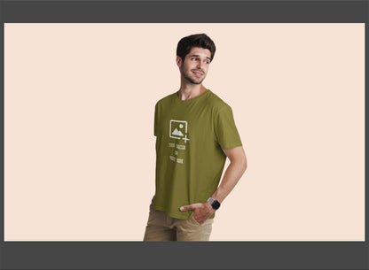 Personalized-olive-green-cotton-round-neck-t-shirt-giligily-005