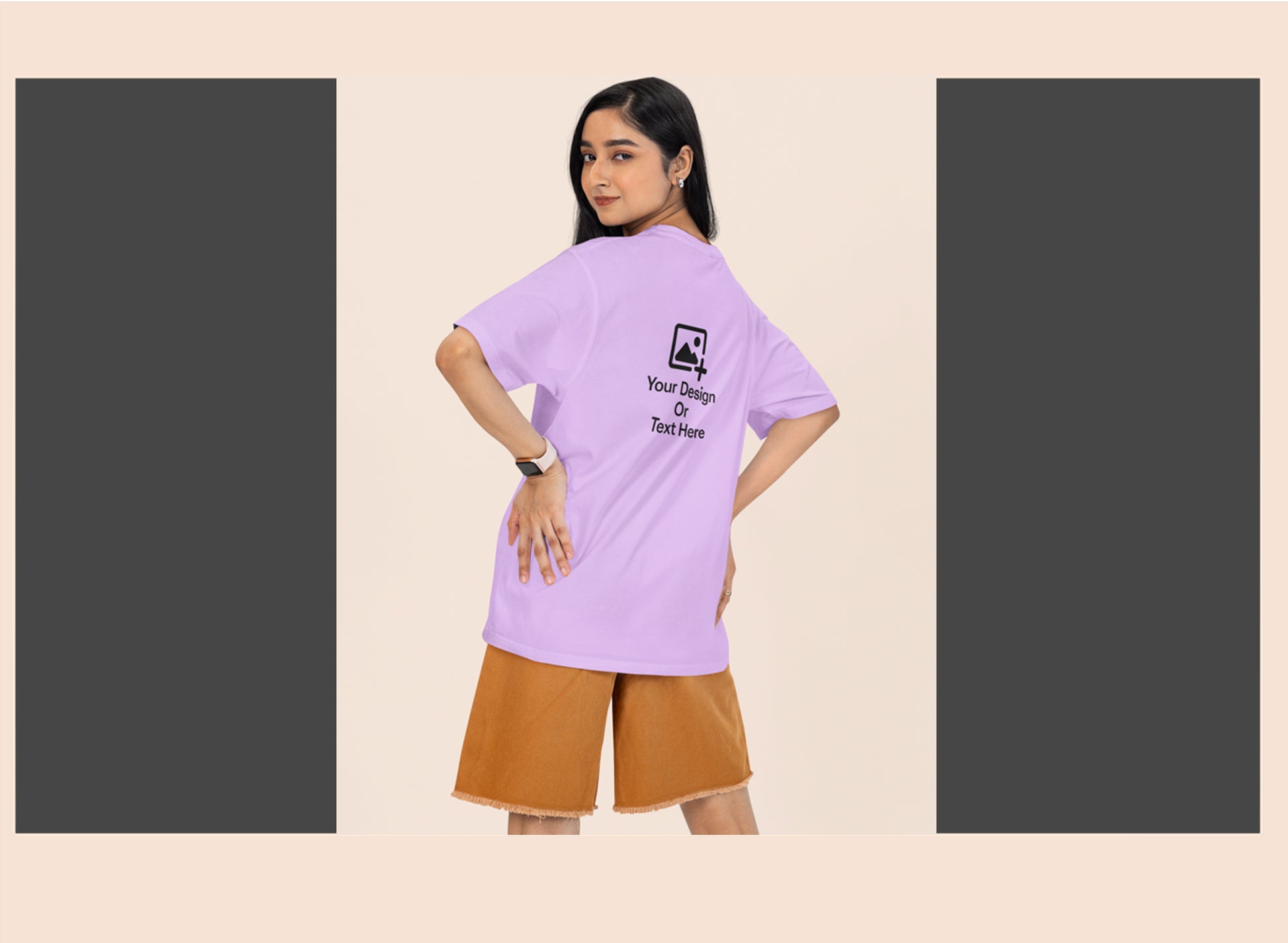 personalised-lavender-drop-shoulder-tshirt-210gsm-giligily-003