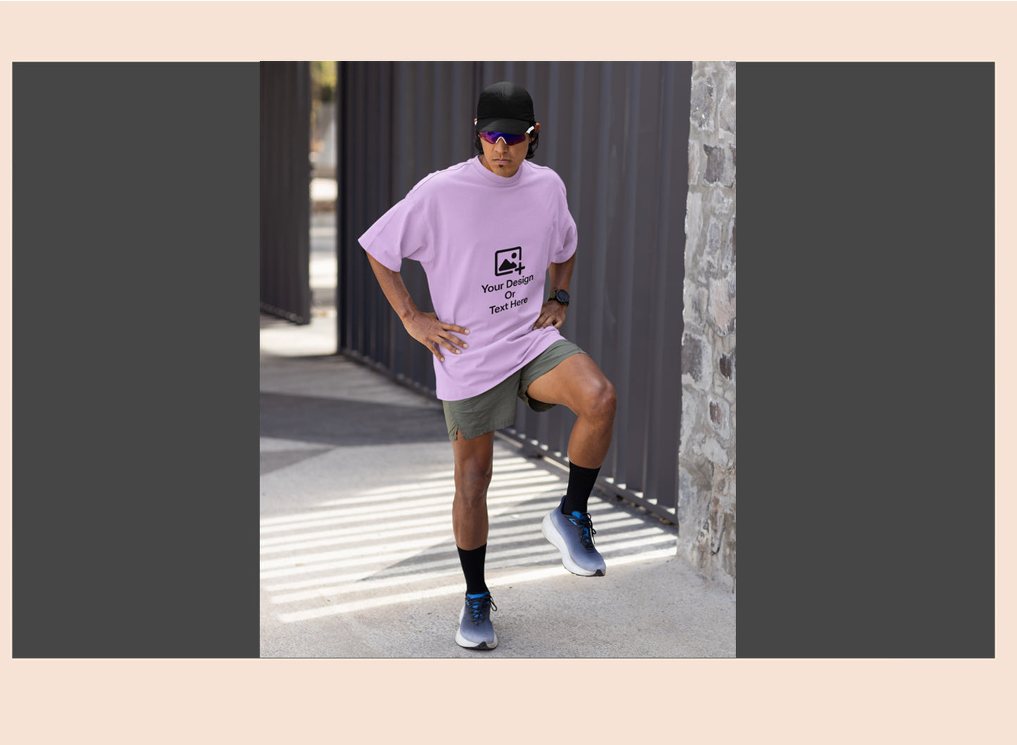 personalised-lavender-drop-shoulder-tshirt-210gsm-giligily-004