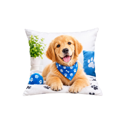 White Pet Cushion