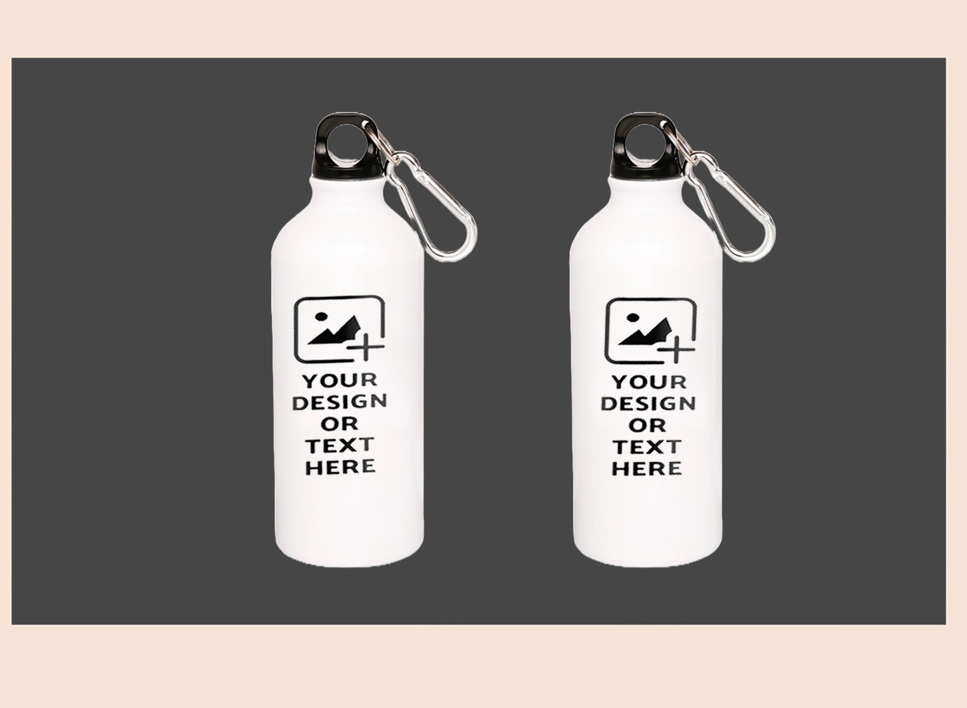 600 ml BPA-free, leak-proof bottle – reusable, eco-friendly, and fully customizable. Ideal for daily use, gifts, and giveaways by GiliGily.