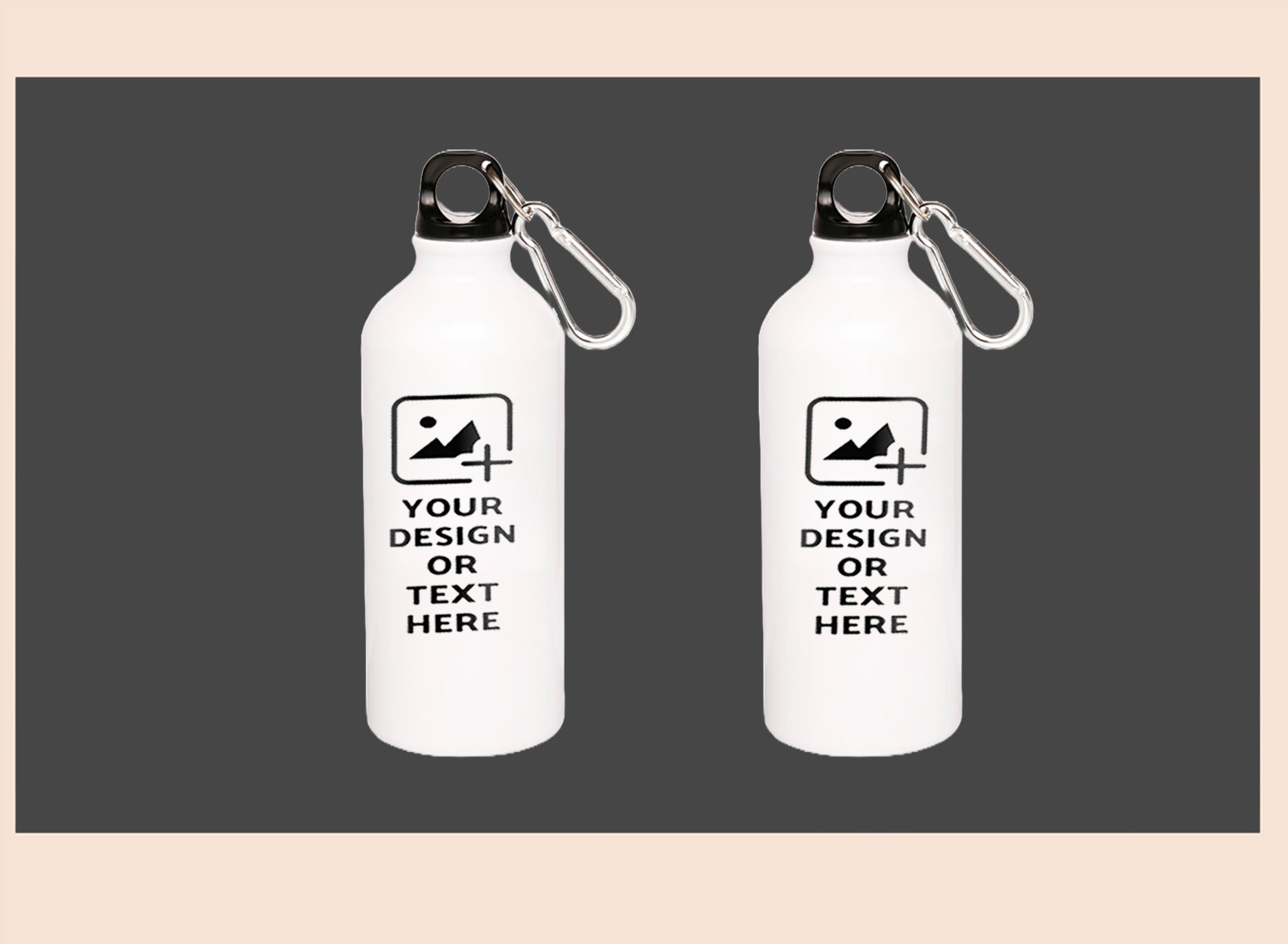 600 ml BPA-free, leak-proof bottle – reusable, eco-friendly, and fully customizable. Ideal for daily use, gifts, and giveaways by GiliGily.