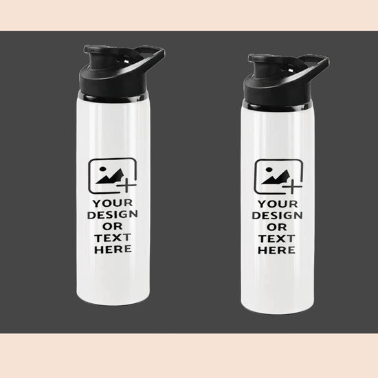 700 ml BPA-free bottle with secure cap and matte finish – leak-proof, customizable, and ideal for kits, giveaways, and bulk branding by GiliGily.